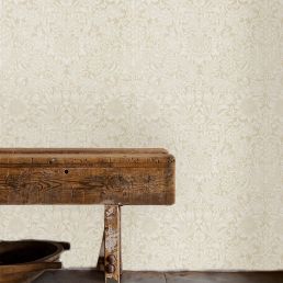 Pure Sunflower Wallpaper Parchment/Gold
