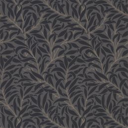 Pure Willow Boughs Wallpaper Charcoal/Black