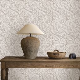 Pure Willow Boughs Wallpaper Dove/Ivory