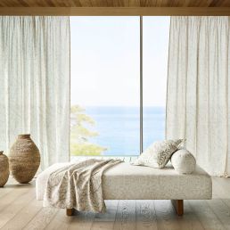 Pure Willow Boughs Sheer Wide Width Fabric Linen