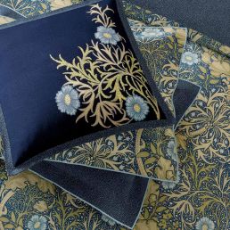 Seaweed Cushion, Cobalt/Thyme Cobalt/Thyme
