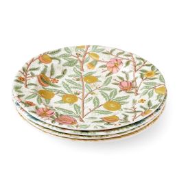 Side Plates Set of 4, Multi Multi