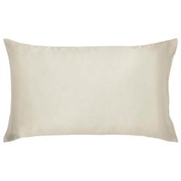 Silk Standard Pillow Case, Ivory Ivory