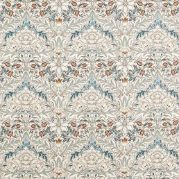 Simply Severn Wide Width Fabric Sage Leaf/Tan