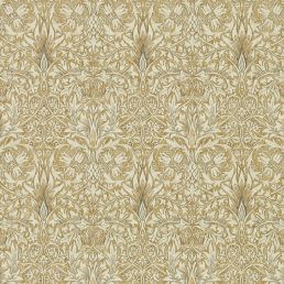 Snakeshead Wallpaper Gold/Linen