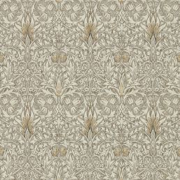 Snakeshead Wallpaper Stone/Cream