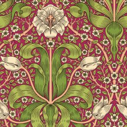 Spring Thicket Wallpaper Maraschino Cherry