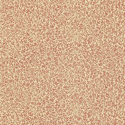 Standen Wallpaper Beige/Brick Red