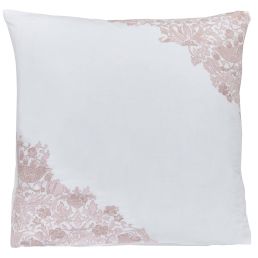 Strawberry Thief - Severne Pillowcase Square, Cochineal Pink Cochineal Pink