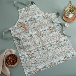 Strawberry Thief Apron, Cochineal/Willow Cochineal/Willow