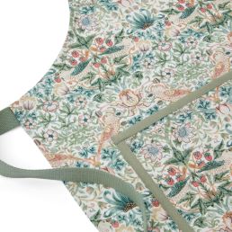 Strawberry Thief Apron, Cochineal/Willow Cochineal/Willow