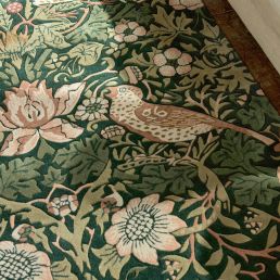 Strawberry Thief rug Forest 27024-MOH0139-01 Forest
