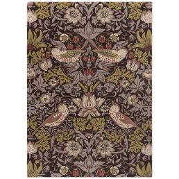 Strawberry Thief rug Grape 27024-MOH0139-05 Grape