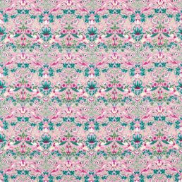 Strawberry Thief Fabric Miami Strip
