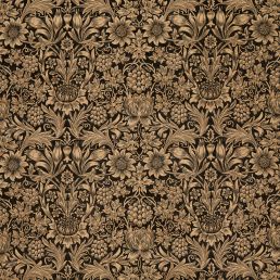 Sunflower Velvet Fabric Maple/Lichen