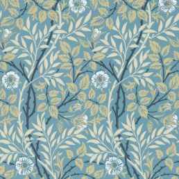 Sweet Briar Wallpaper Mineral/Linen