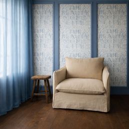 The Beauty of Life Wallpaper Indigo