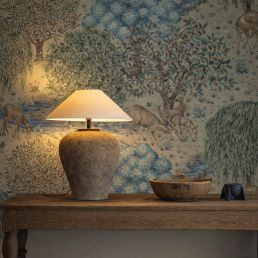 The Brook Wallpaper Linen