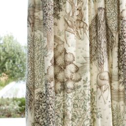 The Brook Wide Width Fabric Sage/Linen