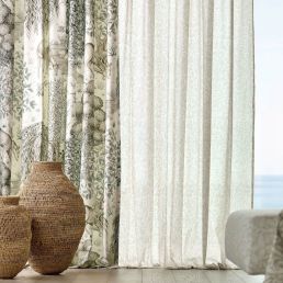 The Brook Wide Width Fabric Sage/Linen