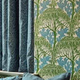 The Savaric Wallpaper Garden Green