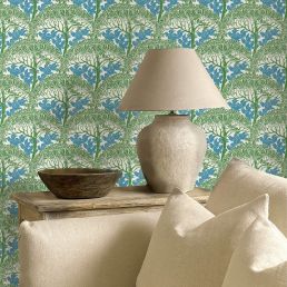 The Savaric Wallpaper Garden Green