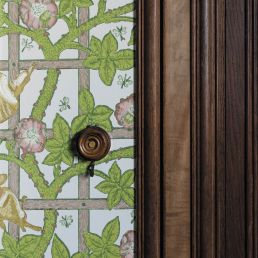 Trellis Wallpaper Summer Yellow