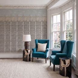 Voysey House Wallpaper Cirrus