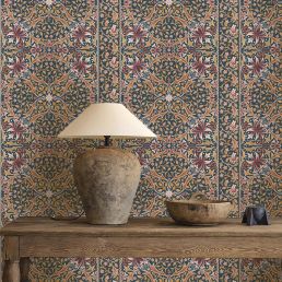 Walthamstow Wallpaper Indigo/Gold