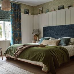 Wardle Velvet Fabric Citrus Stone