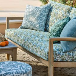 Wardle Weave Outdoor Fabric Indigo