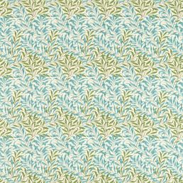 Willow Bough Outdoor Fabric Nettle/Sky Blue