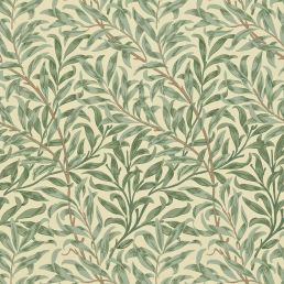 Willow Boughs Wallpaper Green