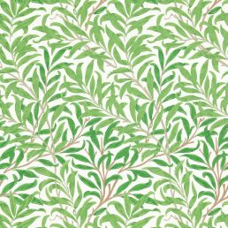 Willow Boughs Wallpaper Leaf Green