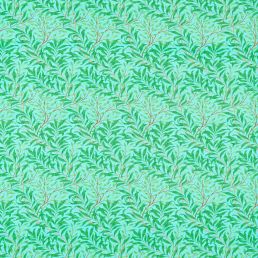 Willow Boughs Fabric Sky/Leaf Green