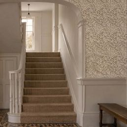 Willow Boughs Wallpaper Stone