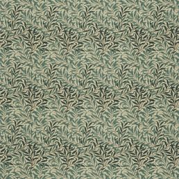 Willow Boughs Fabric Taupe/Green