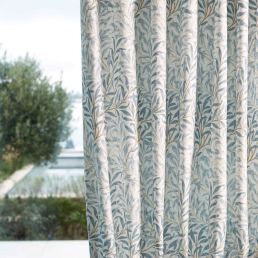 Willow Boughs Wide Width Fabric Mineral Blue