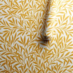 Willow Wallpaper Yellow