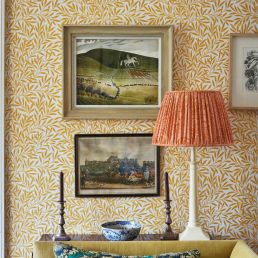 Willow Wallpaper Yellow