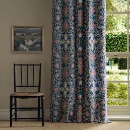 Wilton Weave Fabric Indigo