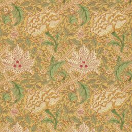 Windrush Wallpaper Gold/Thyme