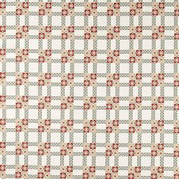 Wisley Weave Fabric Russet/Thyme