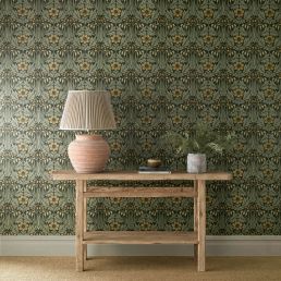 Woodbell & Anemone Wallpaper Bayleaf/Manilla