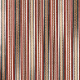 Woodford Stripe Fabric Mulberry
