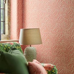Yew & Aril Wallpaper Indigo