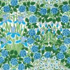 Campanula Wallpaper Peacock/Opal