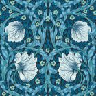 Pimpernel Wallpaper Midnight/Opal