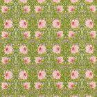Pimpernel Fabric Sap Green/Strawberry