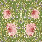 Pimpernel Wallpaper Sap Green/Strawberry